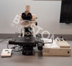 Nikon Microscope Eclipse CI-S Metallurgical Upright Fluorescence Trinocular w/ Motorized Stage